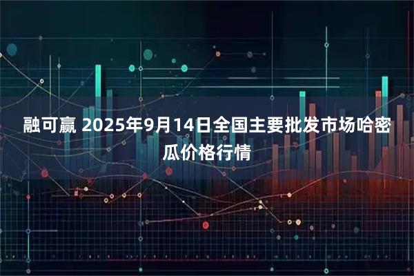 融可赢 2025年9月14日全国主要批发市场哈密瓜价格行情